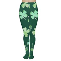 Lucky Shamrocks Women s Tights by BubbSnugg