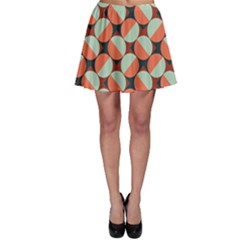 Modernist Geometric Tiles Skater Skirt by DanaeStudio