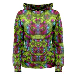 Freedom In Colors And Floral Women s Pullover Hoodie by pepitasart