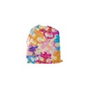 Colorful Pansies Field Drawstring Pouches (XS)  View2