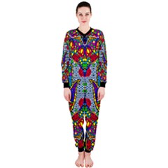 Hamsa Harmony Mandala Onepiece Jumpsuit by StraightToThe6th