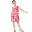 Valentine s Day Kisses Kids  Sleeveless Dress View1