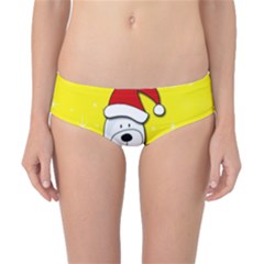 Polar Bear - Yellow Classic Bikini Bottoms by Valentinaart