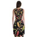 Flowers and birds  Sleeveless Chiffon Dress   View2