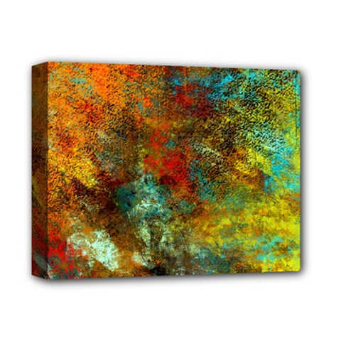 Mixed Abstract Deluxe Canvas 14  X 11  by digitaldivadesigns