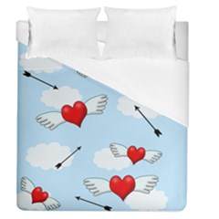 Love Hunting Duvet Cover (queen Size) by Valentinaart