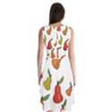 Decorative pears pattern Sleeveless Chiffon Dress   View2