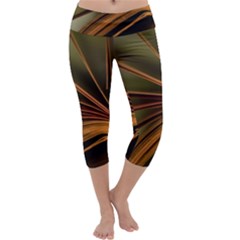 Book Screen Climate Mood Range Capri Yoga Leggings by Amaryn4rt