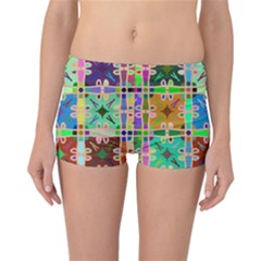 Abstract Pattern Background Design Reversible Bikini Bottoms by Amaryn4rt