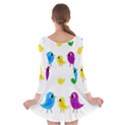 Bird family Long Sleeve Skater Dress View2