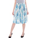 Rain drops Midi Beach Skirt View1