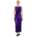 Bokeh Background Texture Stars Fitted Maxi Dress View2