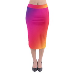 Rainbow Colors Midi Pencil Skirt by Amaryn4rt