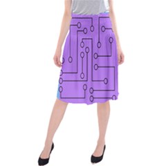 Peripherals Midi Beach Skirt by Amaryn4rt