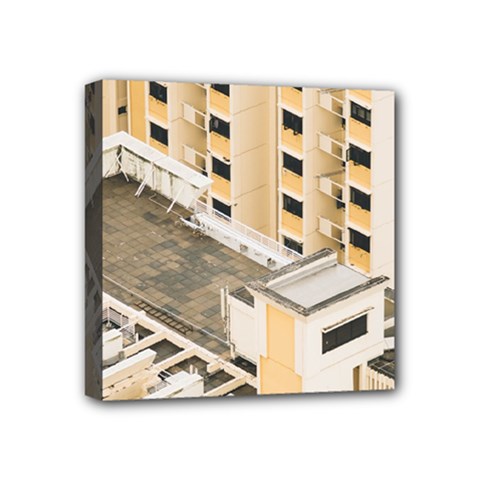Apartments Architecture Building Mini Canvas 4  X 4  by Amaryn4rt
