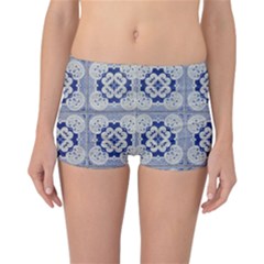 Ceramic Portugal Tiles Wall Reversible Bikini Bottoms by Amaryn4rt