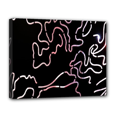 Abstract Glare Visual Art Canvas 14  X 11  by Nexatart