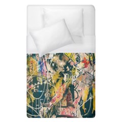 Art Graffiti Abstract Lines Duvet Cover (single Size) by Nexatart