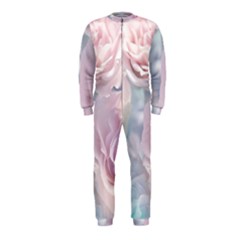 Pastel Roses Onepiece Jumpsuit (kids) by Brittlevirginclothing