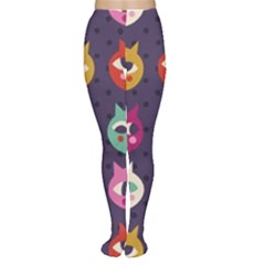 Colorful Kitties Women s Tights by Brittlevirginclothing