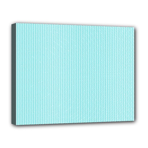 Light Blue Texture Canvas 14  X 11  by Valentinaart