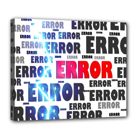 Error Crash Problem Failure Deluxe Canvas 24  X 20   by Nexatart