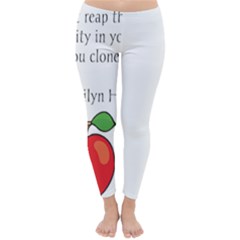 Fruit Of Education Classic Winter Leggings by athenastemple