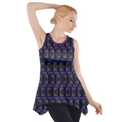 Psychedelic 70 S 1970 S Abstract Side Drop Tank Tunic by Nexatart