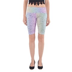 The Background Wallpaper Mosaic Yoga Cropped Leggings by Nexatart