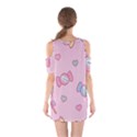 Cute candy Shoulder Cutout One Piece View2