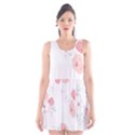 Lovely flowers Scoop Neck Skater Dress View1