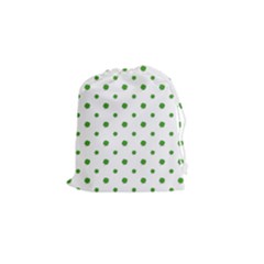 Saint Patrick Motif Pattern Drawstring Pouches (small)  by dflcprints