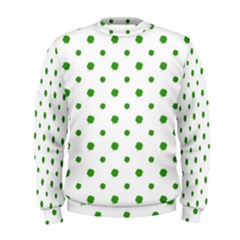 Saint Patrick Motif Pattern Men s Sweatshirt by dflcprintsclothing