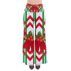 Christmas Gift Wrap Decoration Red Pants by Nexatart