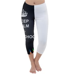 Keepcalmhomeschool Capri Winter Leggings  by athenastemple