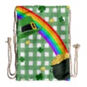 St. Patrick s day rainbow Drawstring Bag (Large) View2