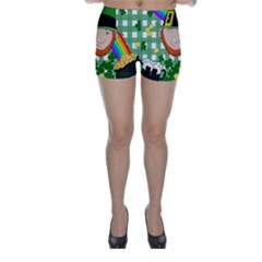 Lucky Irish Skinny Shorts by Valentinaart