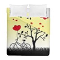 Romantic sunrise Duvet Cover Double Side (Full/ Double Size) View2