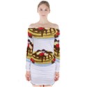 Pancakes - Shrove tuesday Long Sleeve Off Shoulder Dress View1