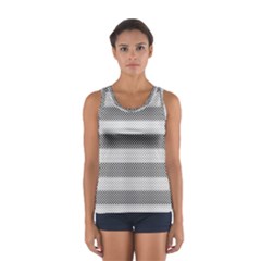 Pattern Half Tone Women s Sport Tank Top  by Nexatart