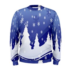 Vector Christmas Design Men s Sweatshirt by Nexatart
