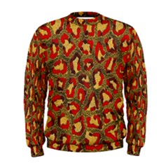 Stylized Background For Scrapbooking Or Other Men s Sweatshirt by Nexatart