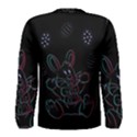 Easter Bunny Hare Rabbit Animal Men s Long Sleeve Tee View2