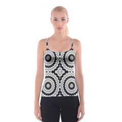 Pattern Tile Seamless Design Spaghetti Strap Top by Amaryn4rt