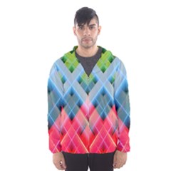 Graphics Colorful Colors Wallpaper Graphic Design Hooded Wind Breaker (men) by Amaryn4rt