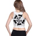 Arrows Top Below Circuit Parts Racer Back Crop Top View2