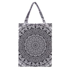 Mandala Boho Inspired Hippy Hippie Design Classic Tote Bag by CraftyLittleNodes