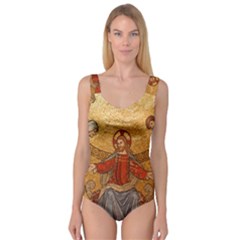 Gold Jesus Princess Tank Leotard  by boho