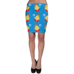 Easter Chick Bodycon Skirt by boho