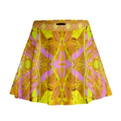 Yellow Brick Road Mini Flare Skirt by AlmightyPsyche